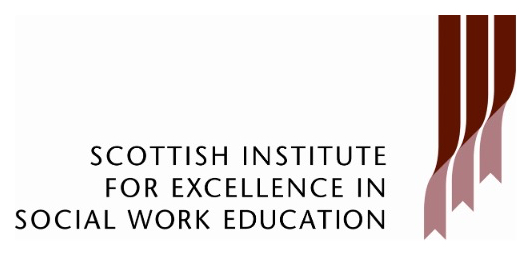 Scottish Institute for Excellence in Social Work Education logo