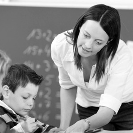 Teacher and pupil